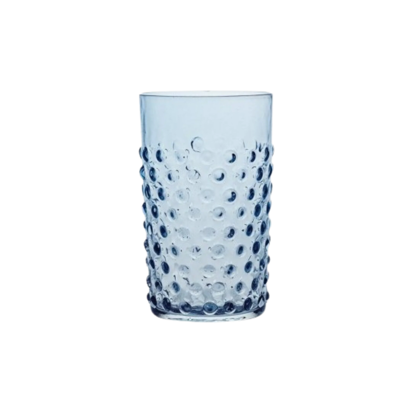 Navy Blue Teardrop Glass (6 Pieces)