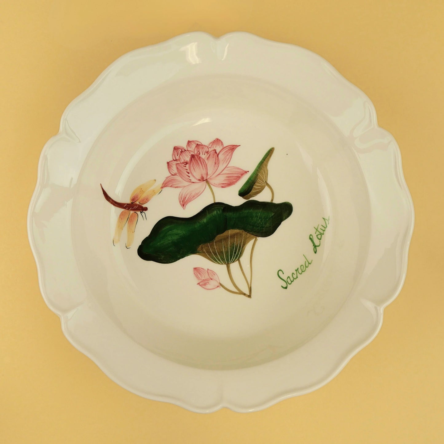 Saint Lotus Serving Bowl