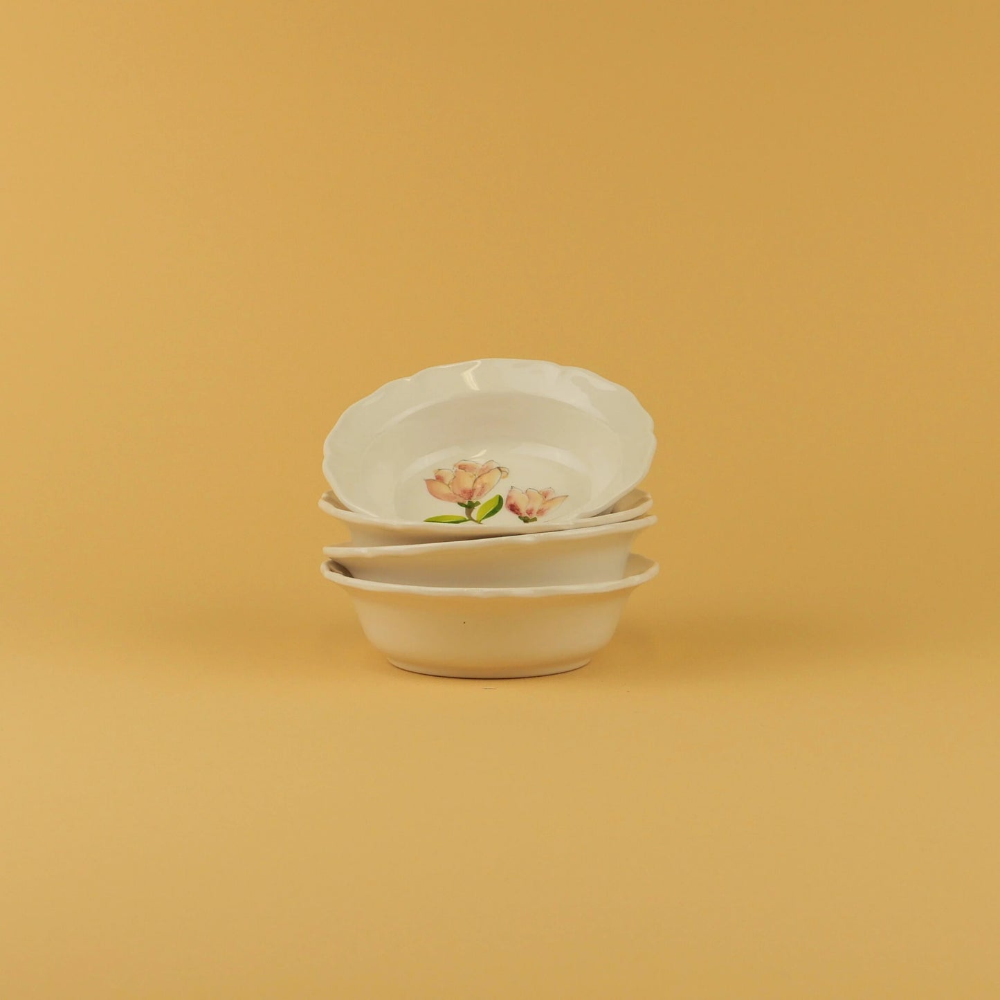 Botanical themed bowls (4 Piece)
